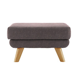 G Plan Vintage The Fifty Five Footstool Marl Aubergine